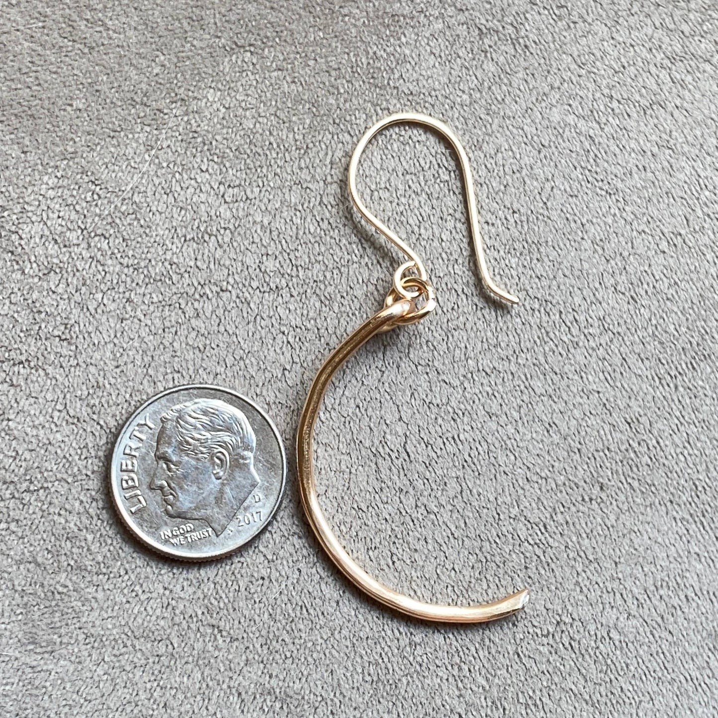 Half Moon Drop Earrings