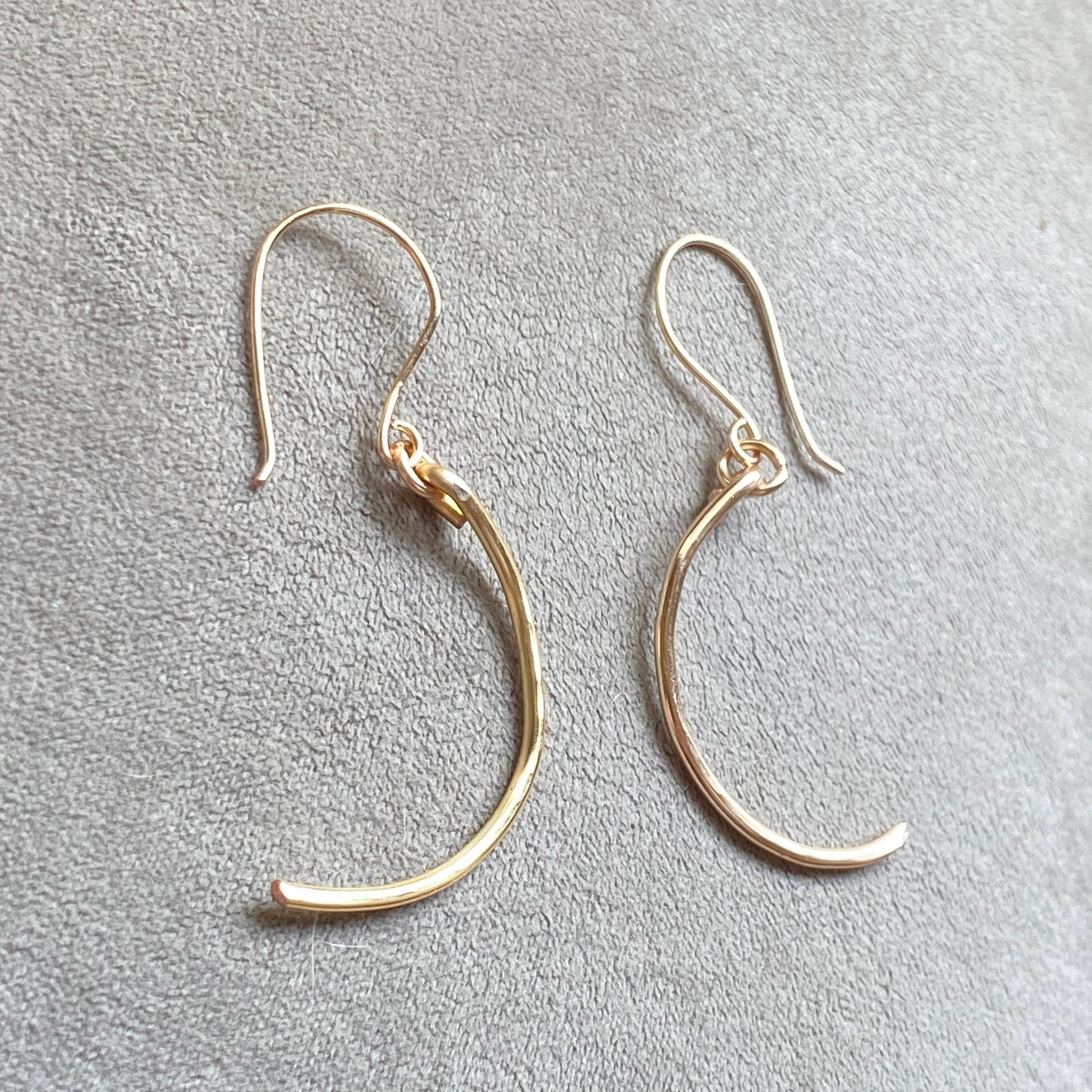 Half Moon Drop Earrings