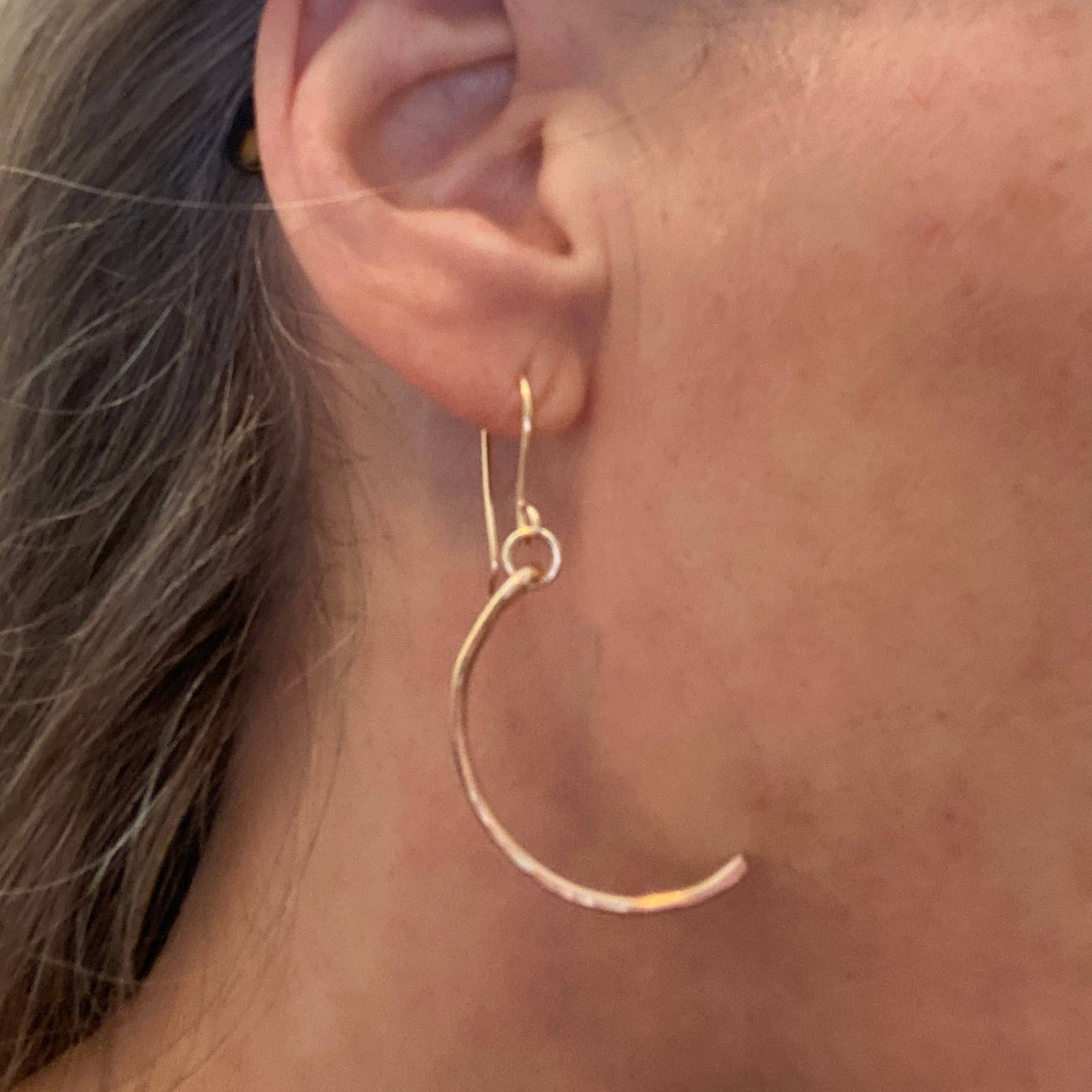 Half Moon Drop Earrings