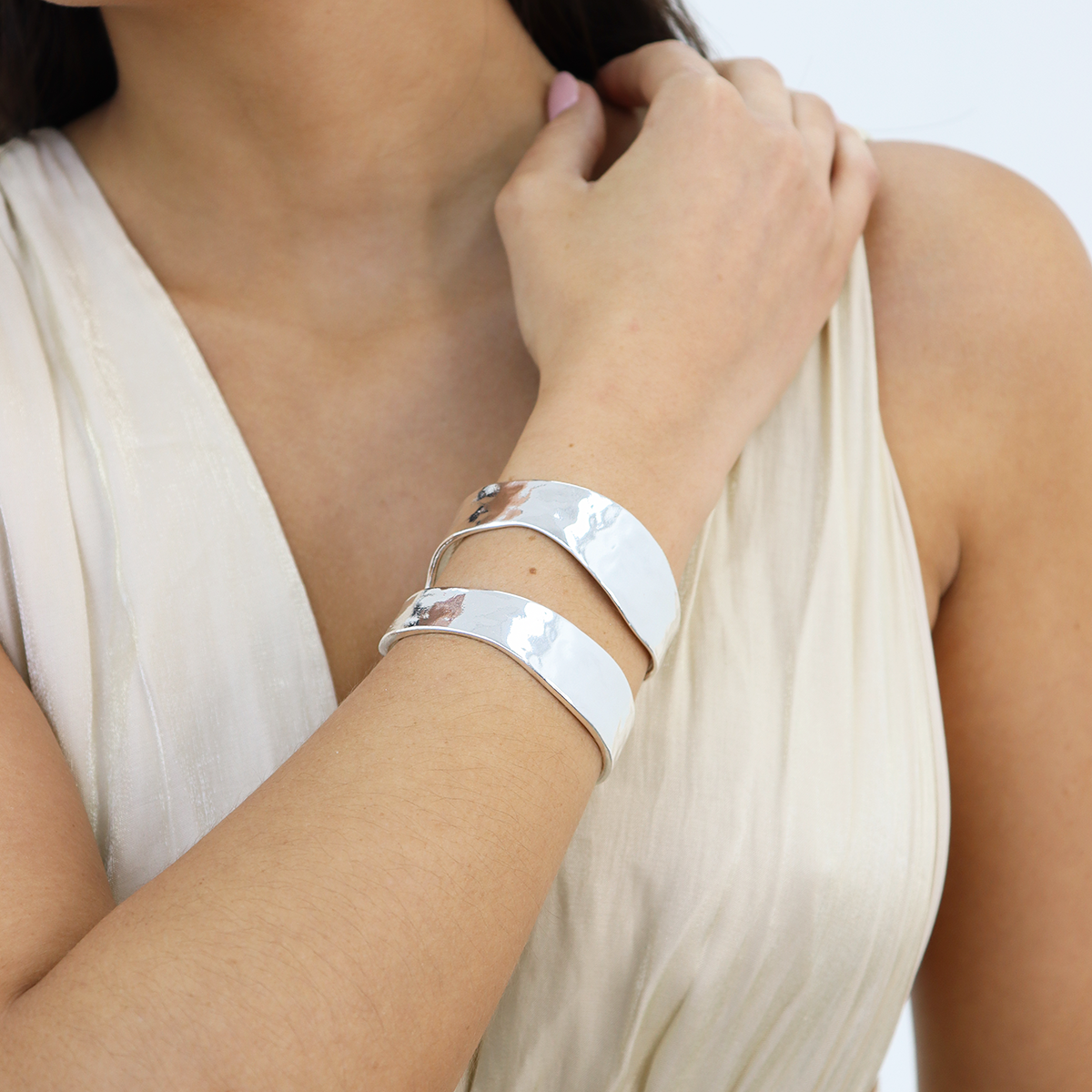 Modern Split Cuff Bracelet