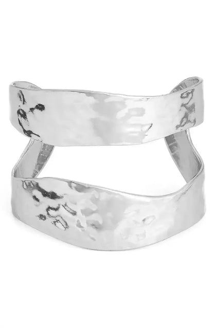 Modern Split Cuff Bracelet
