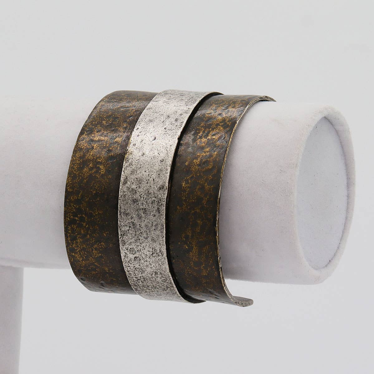 Two Tone Cuff Bracelet