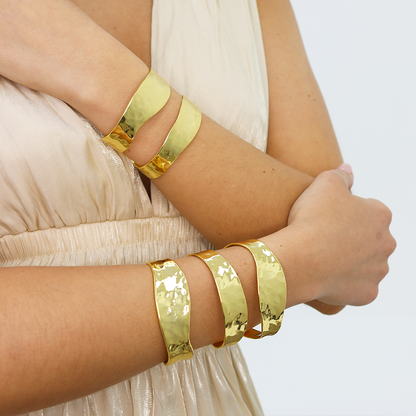 Modern Split Cuff Bracelet
