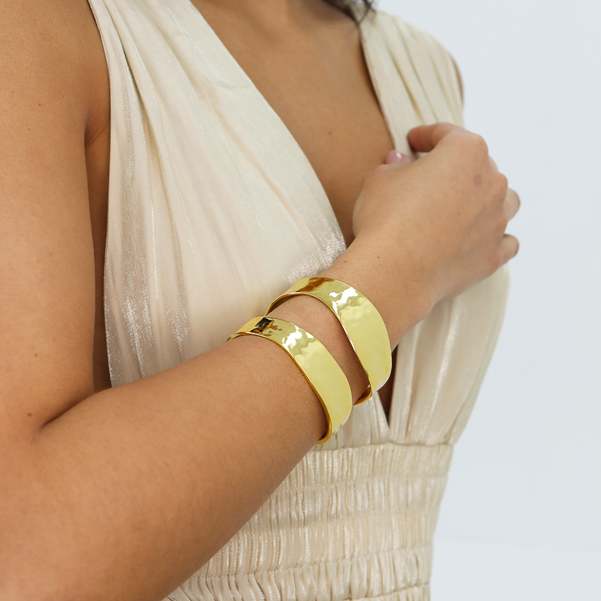 Modern Split Cuff Bracelet