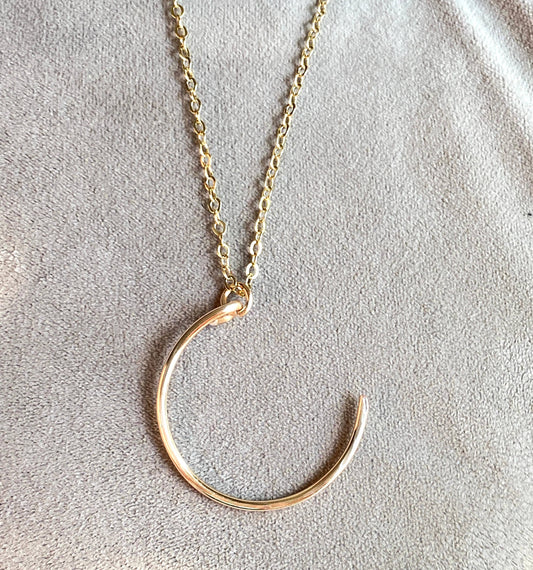 Crescent Moon Pendant