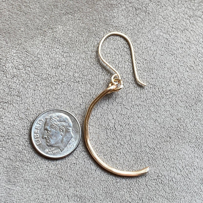 Half Moon Drop Earrings