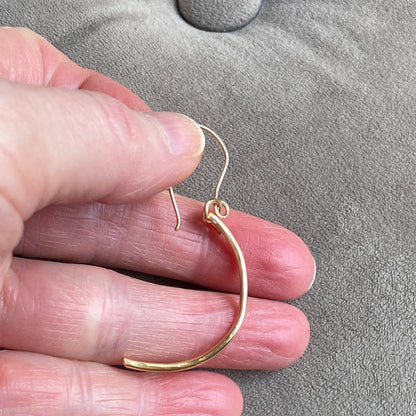 Half Moon Drop Earrings