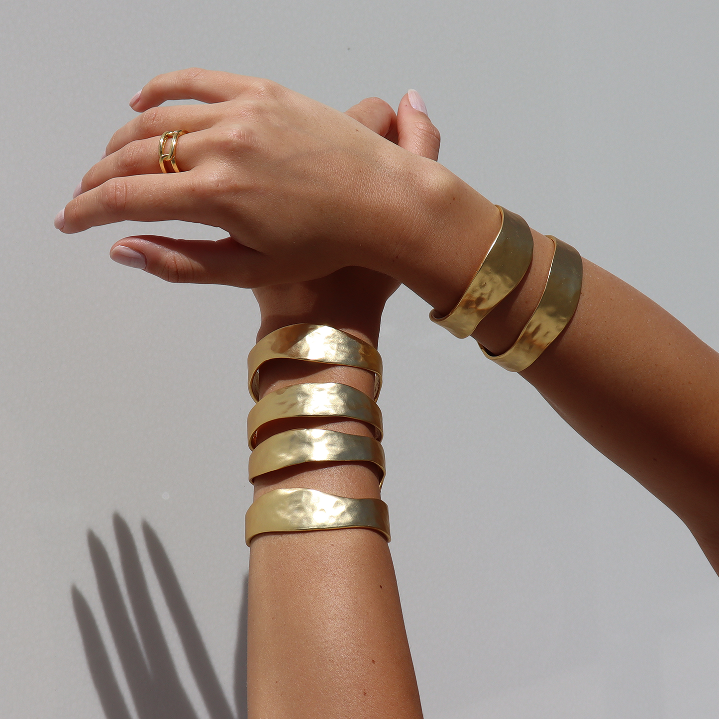 Modern Split Cuff Bracelet
