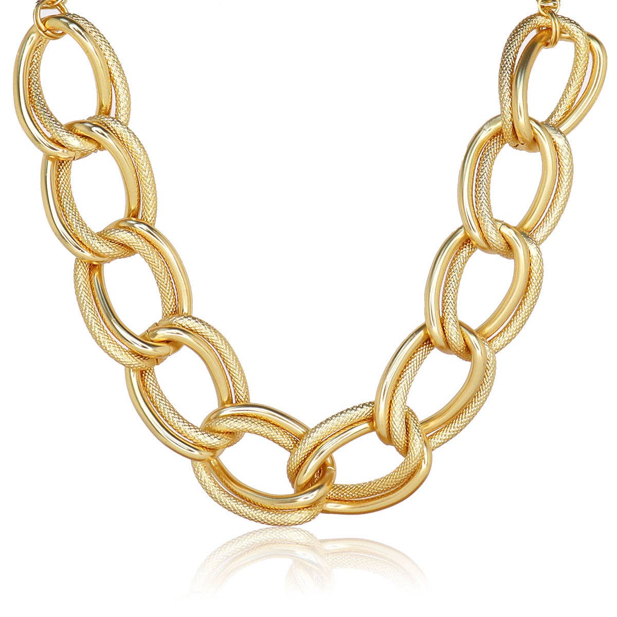 Oversize Link Collar Necklace