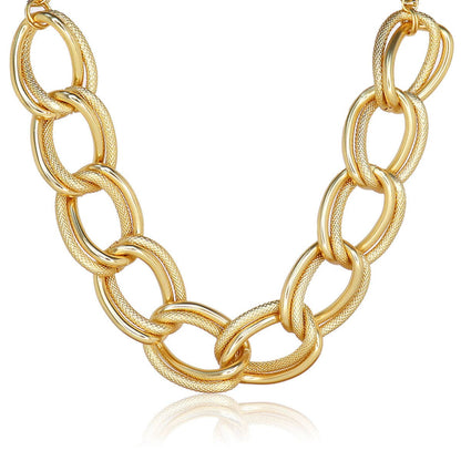 Oversize Link Collar Necklace