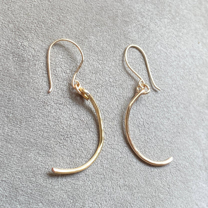 Half Moon Drop Earrings