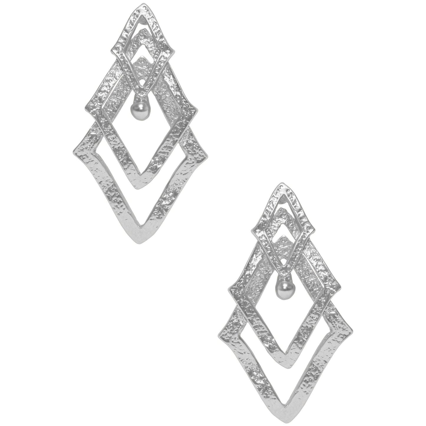 Oversized Geo Earrings