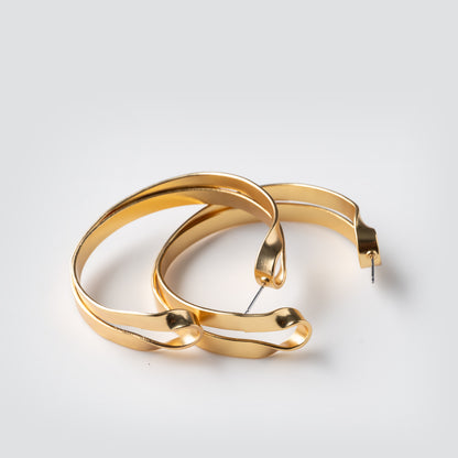 Colette Split Hoop Earrings