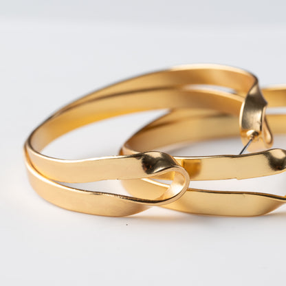 Colette Split Hoop Earrings