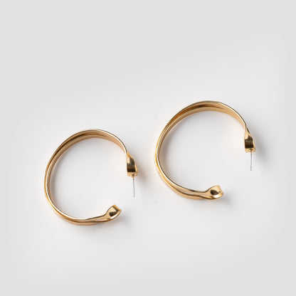 Colette Split Hoop Earrings