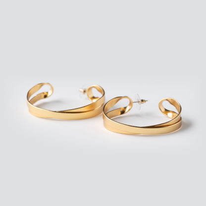 Colette Split Hoop Earrings