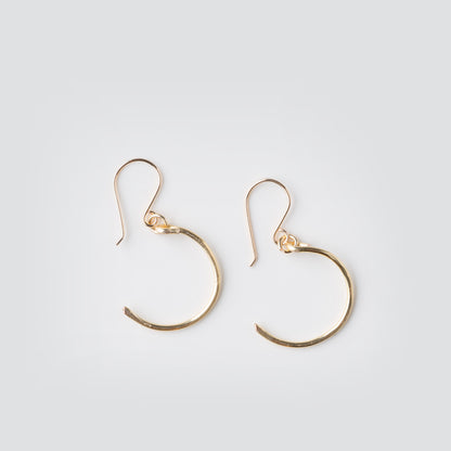 Half Moon Drop Earrings