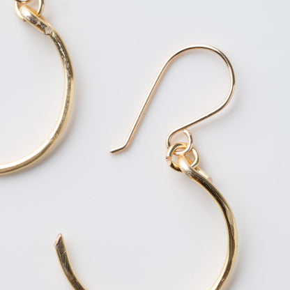 Half Moon Drop Earrings