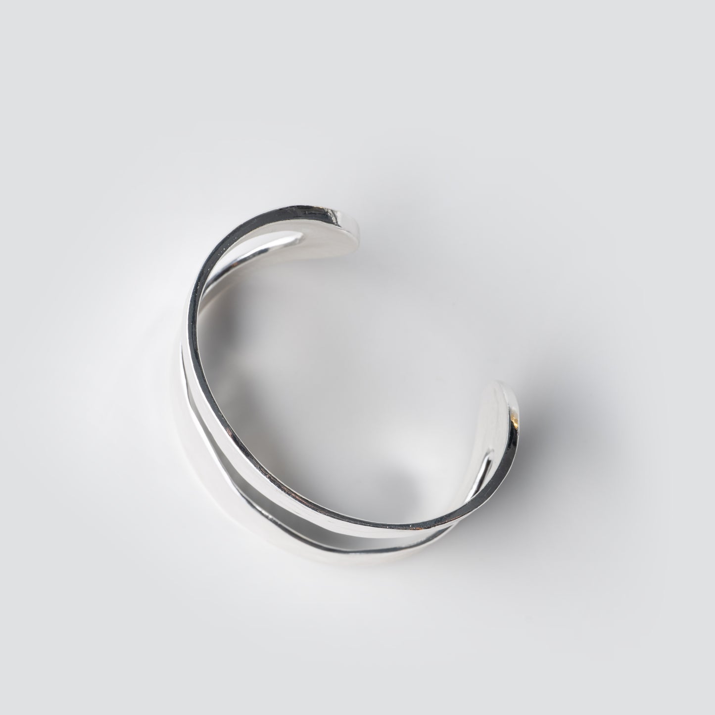 Modern Split Cuff Bracelet