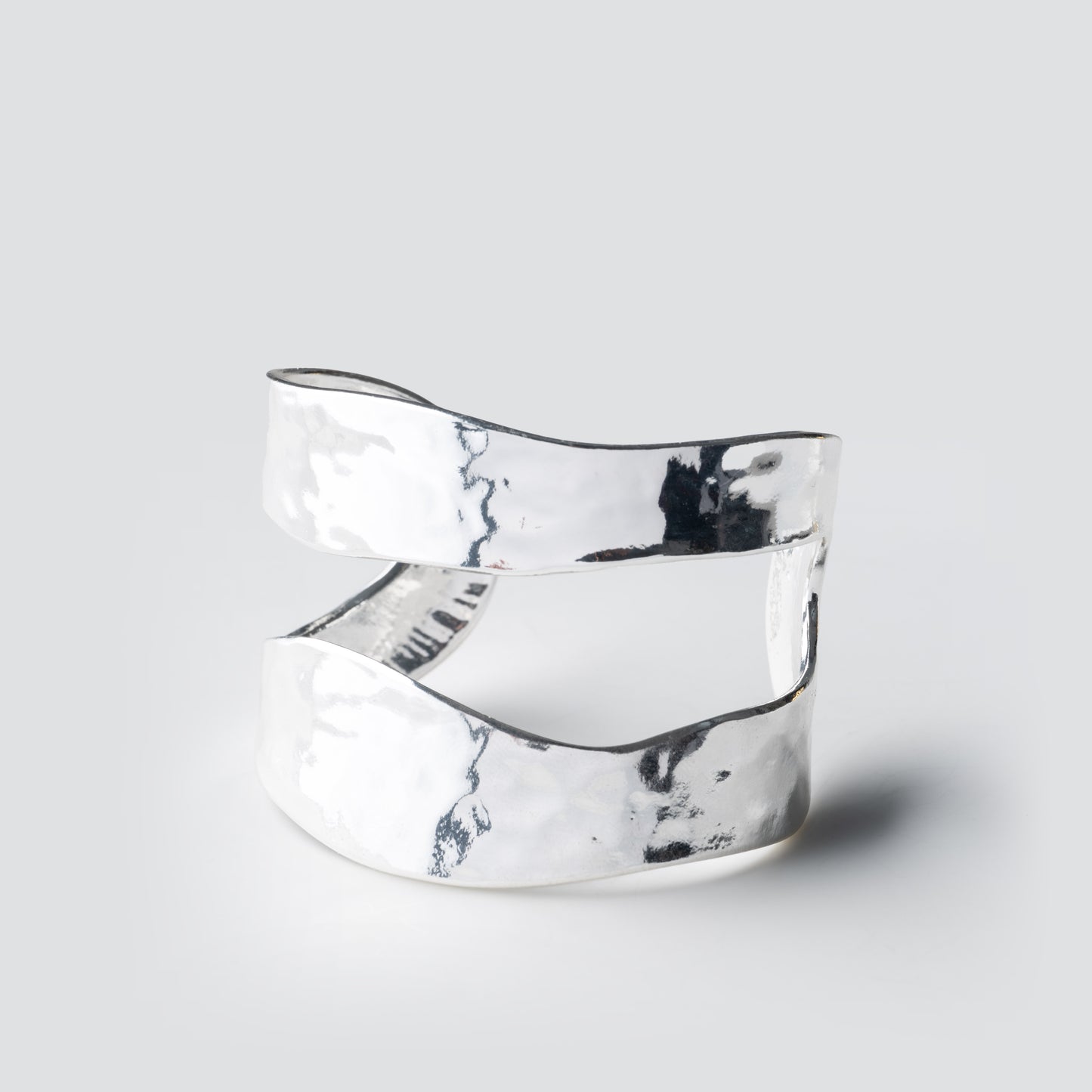 Modern Split Cuff Bracelet