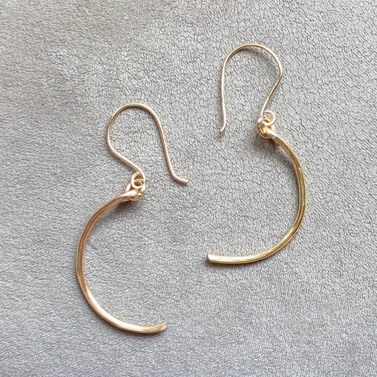 Half Moon Drop Earrings