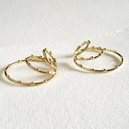 Triple Hoop Ear Cuffs