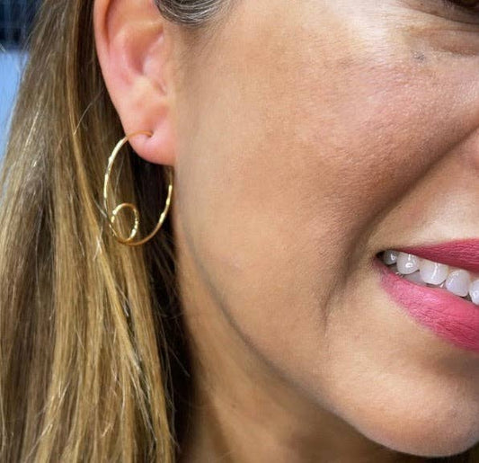 Wire Twist Earrings