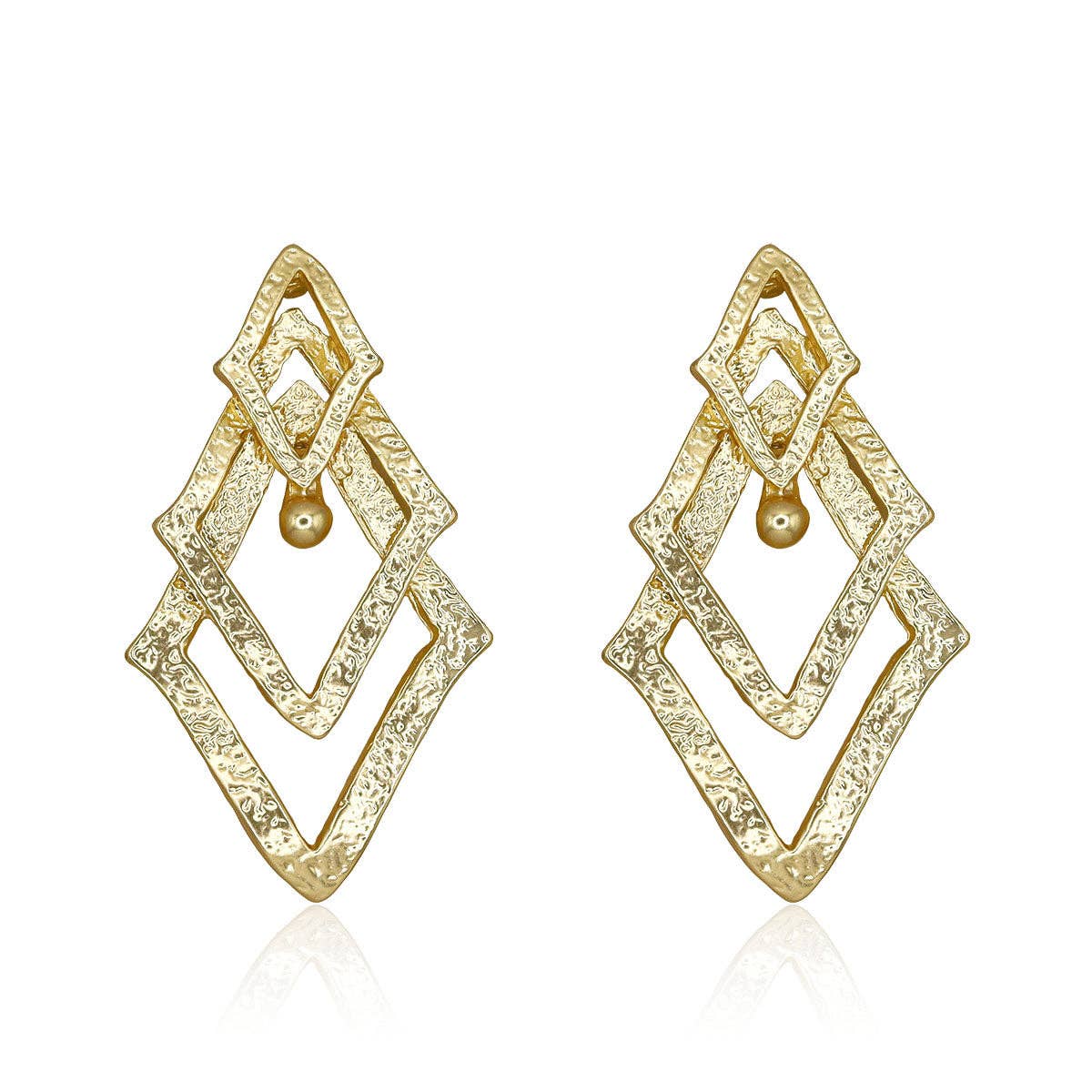Oversized Geo Earrings