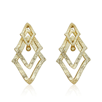 Oversized Geo Earrings