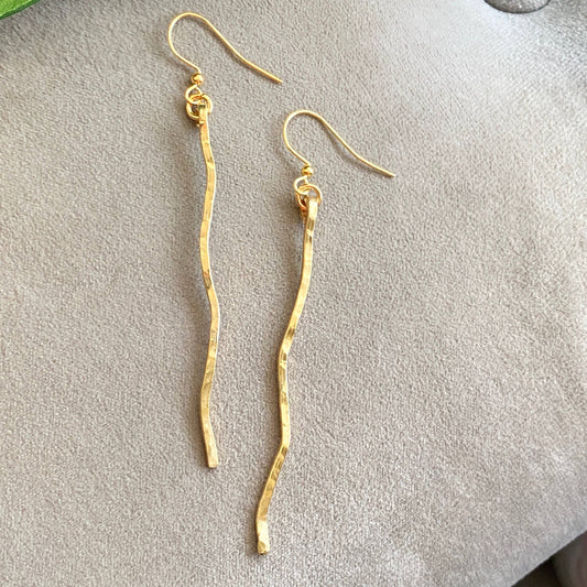 Wavy Branch Earrings