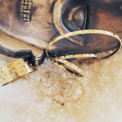 Triple Hoop Ear Cuffs