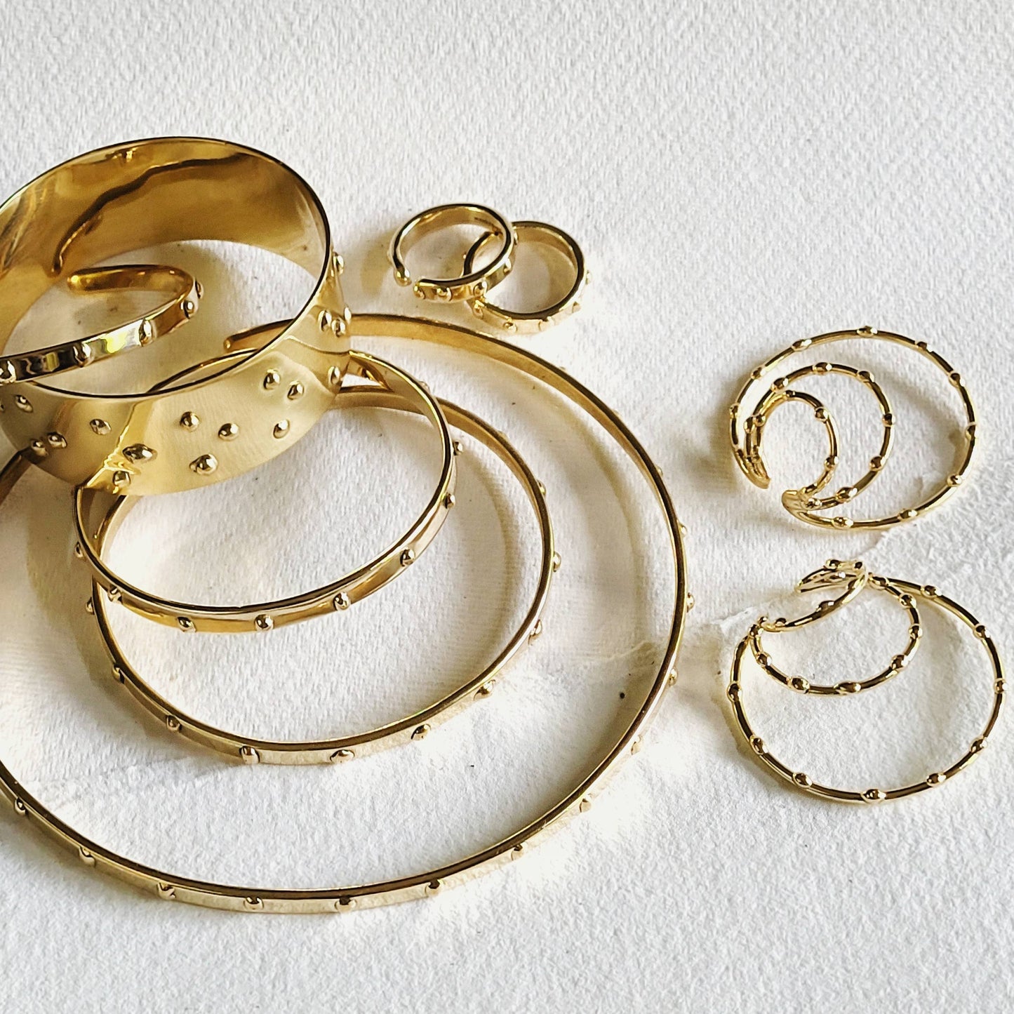 Triple Hoop Ear Cuffs